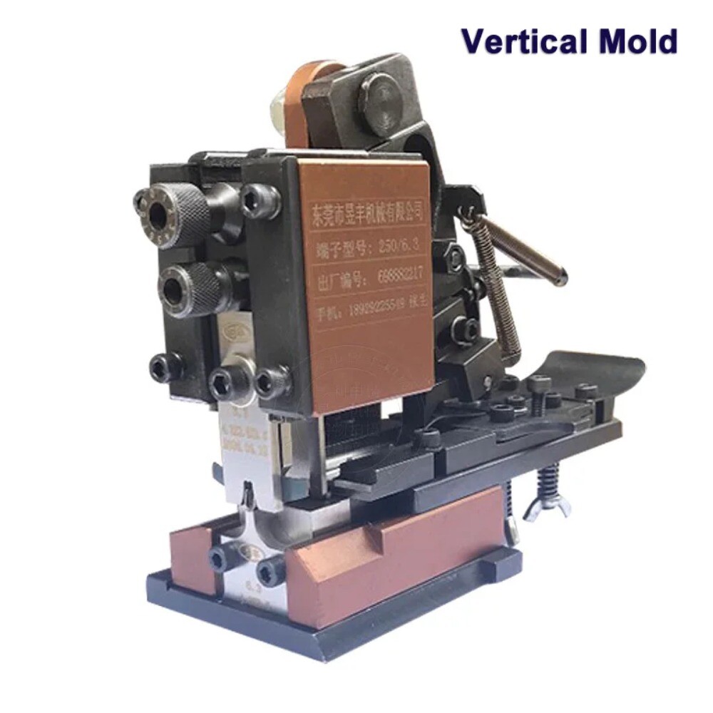 Vertical Horizontal Single Die Crimping Machine for Terminal Crimp