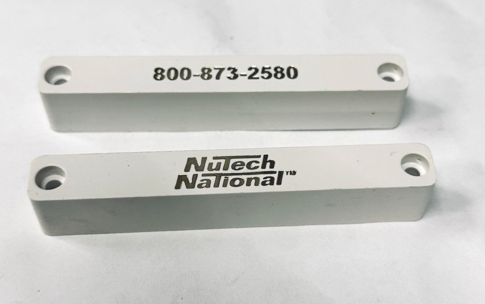 10-Pk NUTECH National Wired Surface Mount Magnetic Terminal Contact Sensor