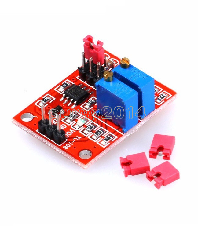 10x NE555 Pulse Module LM358 Duty Cycle Frequency Adjustable Module Square Wave