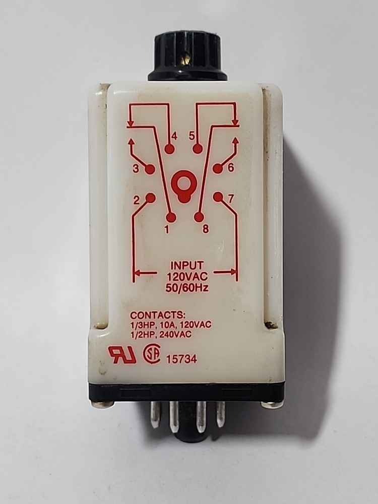 DAYTON 5X828F Time Delay Relay