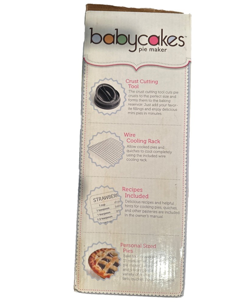 Baby Cakes Pie Maker