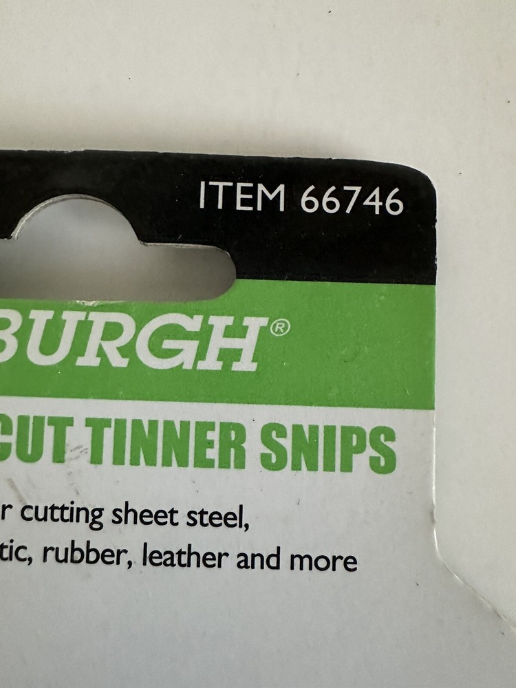 PITTSBURG Circle Cutting Tinner Snips