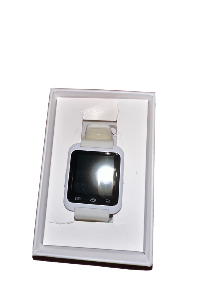 U80 Bluetooth Multi-Function Health Smart Watch in Box! White!