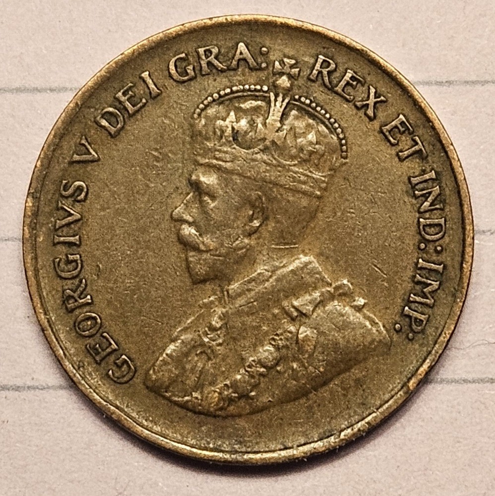 1932 CANADA ONE CENT - Canadian Penny