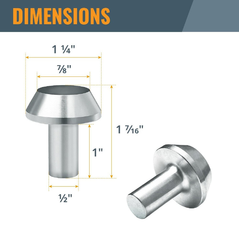 Router Subbase Centering Pin & Cone Set w/ 1/2" & 1/4" Inside Centering Guide...