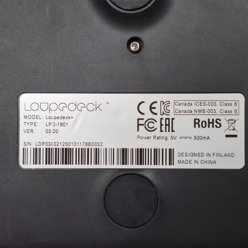 Loupedeck Plus + Photo/Video Editing Controller Console Japan