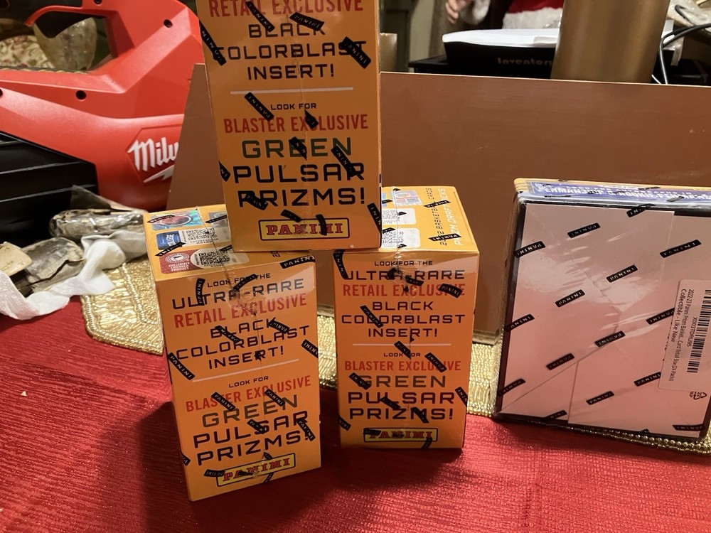(4) Sealed Basketball Box