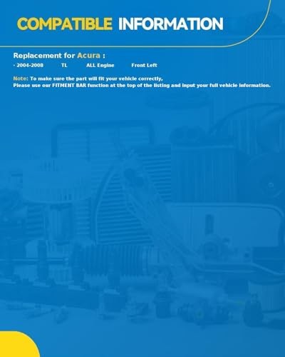 751-046 Power Window Regulator Front Left Side for TL 2004-2008