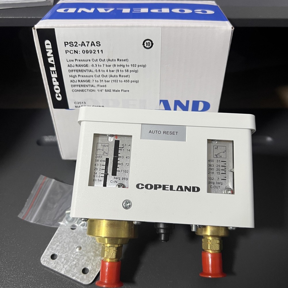 1pcs COPELAND  PS2-A7AS Pressure Controller Switch