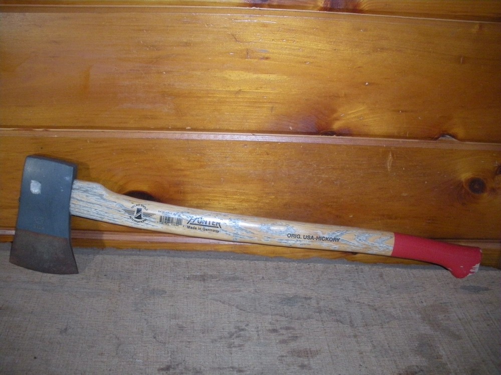 Vintage HUNTER Single Bit Axe / Made in Germany / 4 lb. 1 oz.
