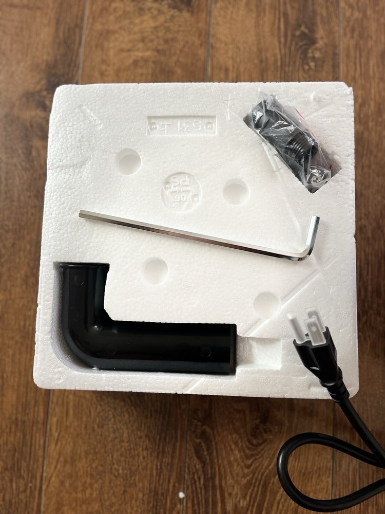 1HP Garbage Disposal with Air Switch, Stainless Steel Grinder, Quiet Tested Work