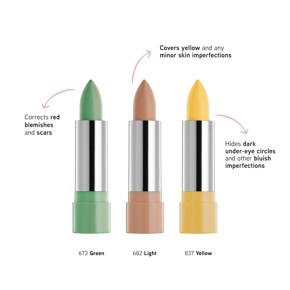 Physicians Formula Gentle Full Coverage Concealer, Light Cover Concealer Stick,
