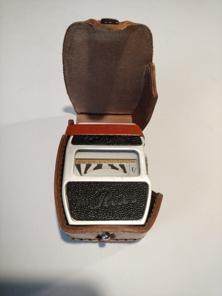 Bower Mini REX Light Exposure Meter w/ Leather Case