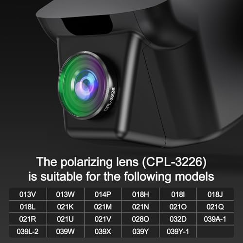 Mangoal CPL-3326 Circular Polarizing Lens CPL Filter for mangoal Dash Cam