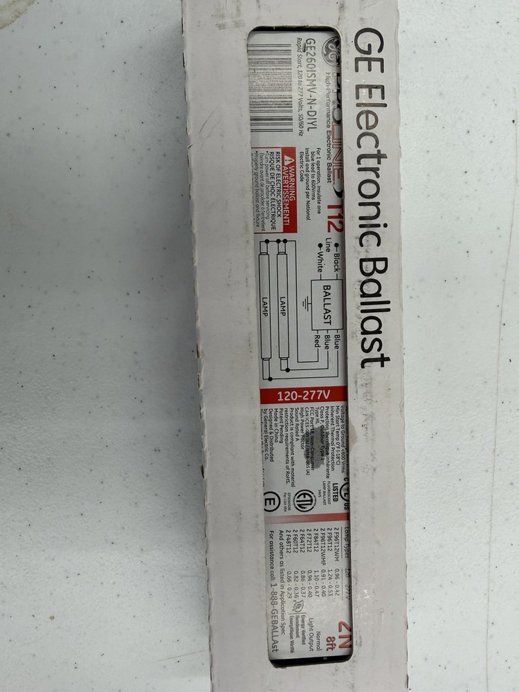 GE Proline Electronic Ballast
