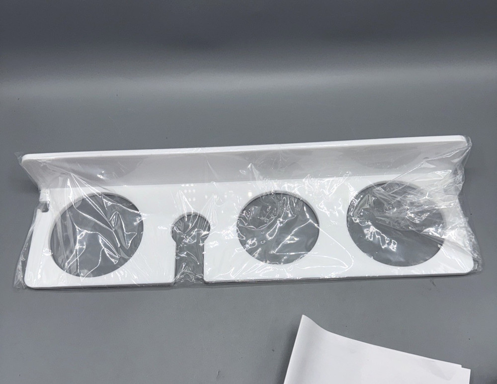 Hair Tool Organizer Wall Mount, White