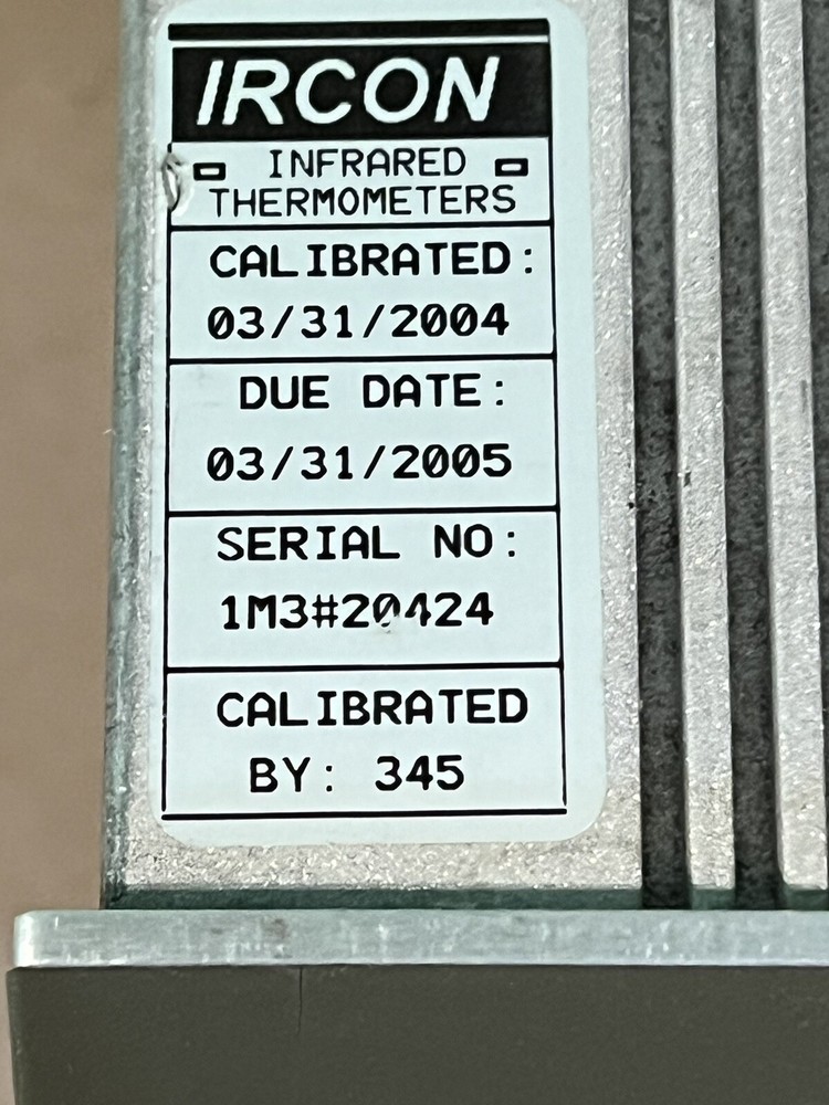 IRCON MODLINE 3 Infrared Thermometer Temperature Controller
