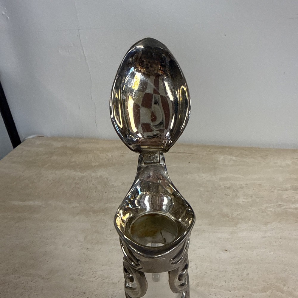 Art Nouveau Silver-Plated Claret Jug