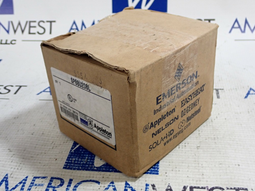 Appleton SPBBU2DBL Universal Pushbutton *NEW