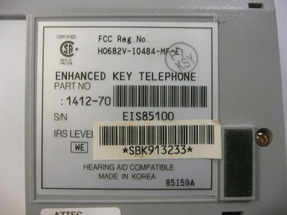 Vodavi 1412-70 Enhanced Phone