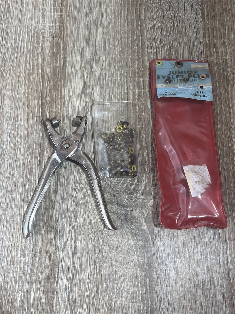 Maun Junior Eyelet Plier No 2470 5-1/2”