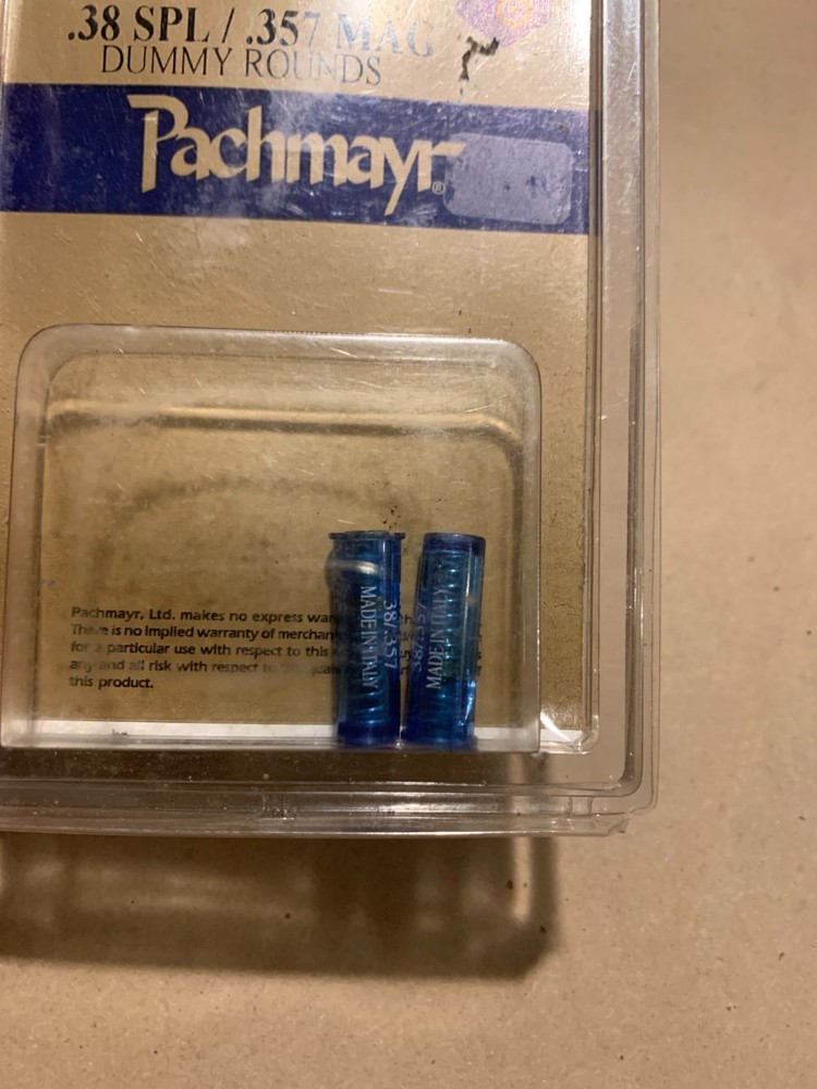 Pachmayr 38/357 Snap Caps