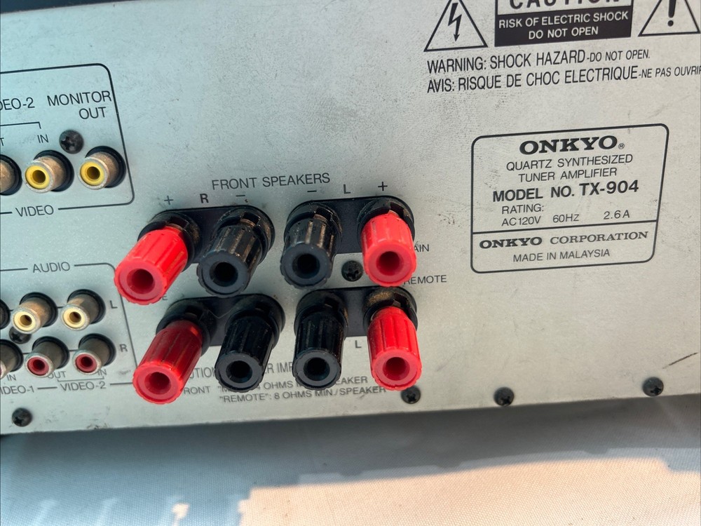 Technics R1 TX-904 Cassette Deck & Remote Control RC-289C