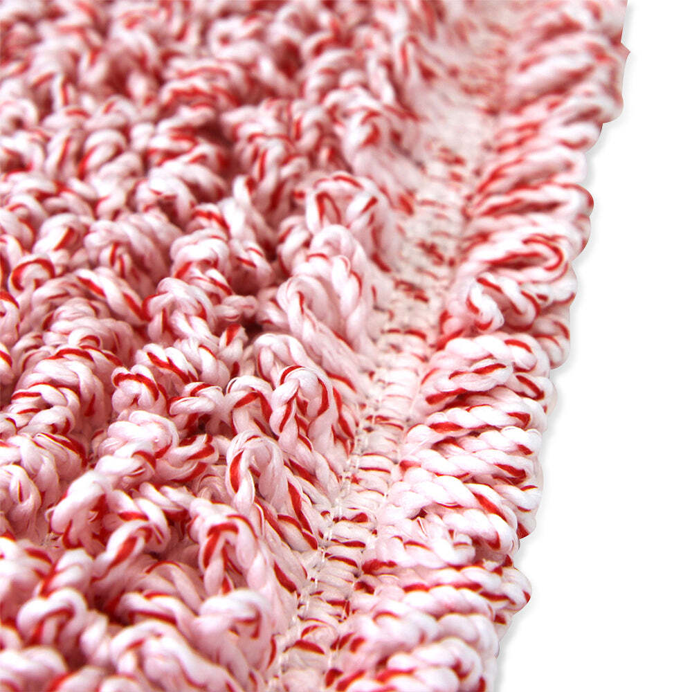 Wet & Dry Floor Mop Pad Reflls - 18" (12/Pack), Colors, Microfiber, Reuseable