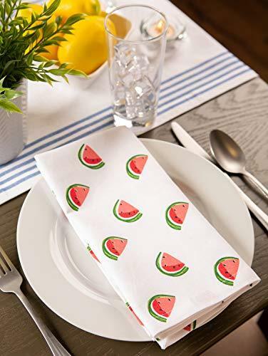 DII Watermelon Collection Kitchen, Table Runner, 14x72, Hello Summer