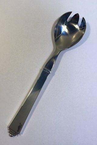 Georg Jensen Sterling Silver Pyramid Salad Fork No 132B
