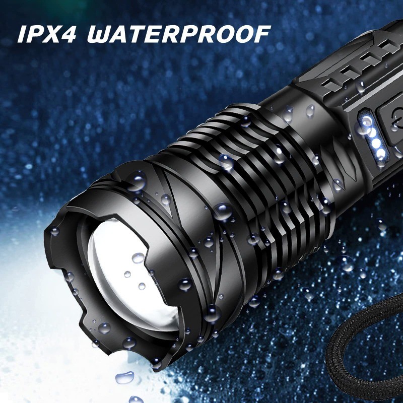 35000000 Lumen Super Bright LED Tactical Flashlight Rechargeable Work Light Lot