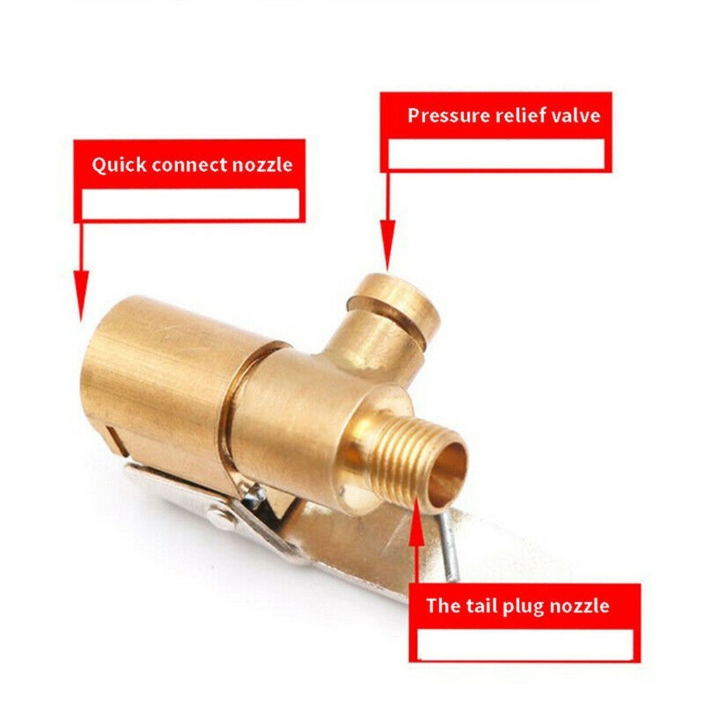 Quick Connector Pump Valve 1 Pcs Inflatable Deflatable Tyre Valve Adapter