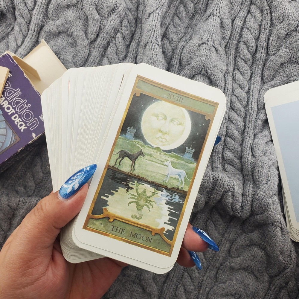 Prediction Tarot by Bernard Stringer 78 Card Tarot Deck USED