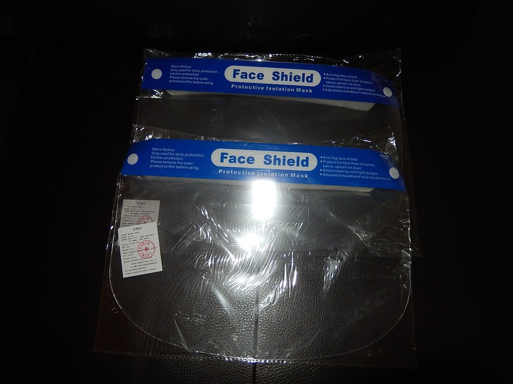 FACE SHIELD PROTECTIVE ISOLATION MASK 2 Pcs.