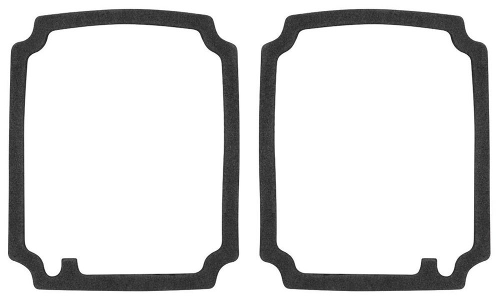 Pair Tail Light Lamp Lens Gaskets For 1970-1972 Chevy El Camino