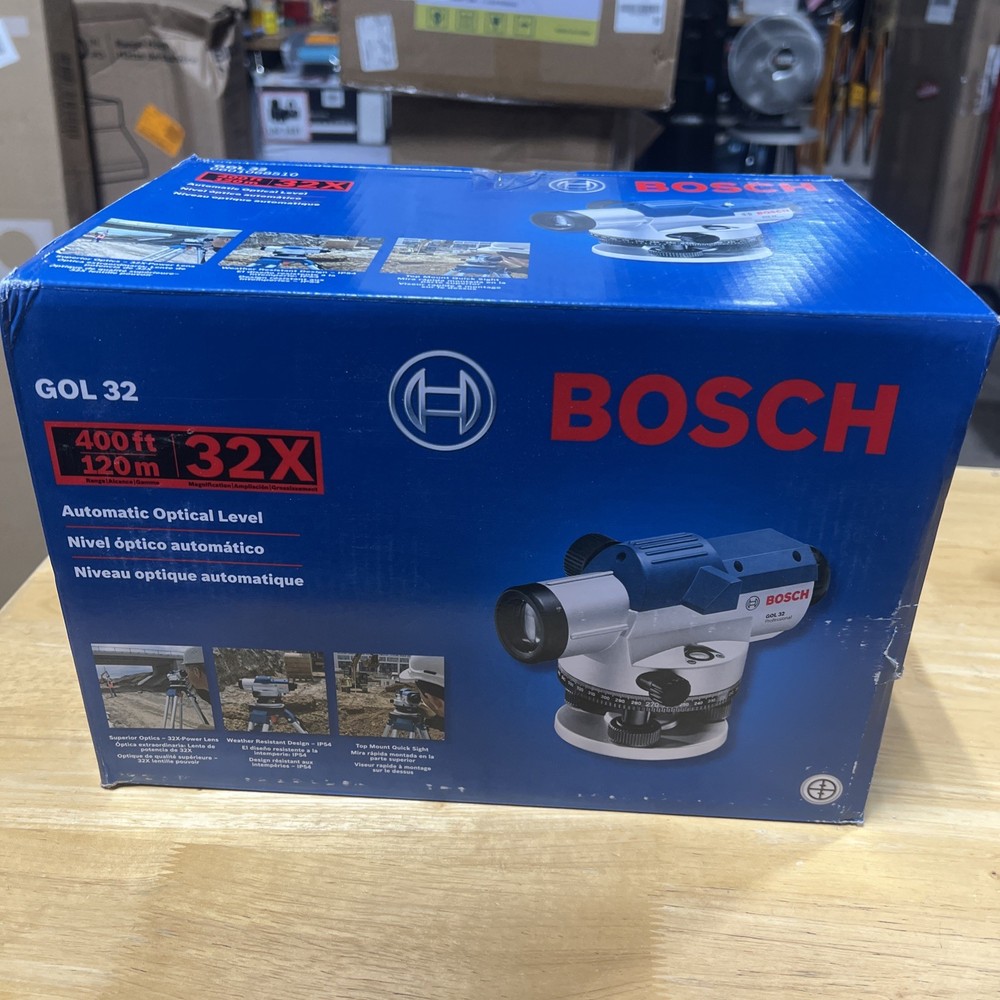 Bosch GOL32-RT Up to 400' 32x Automatic Optical Level
