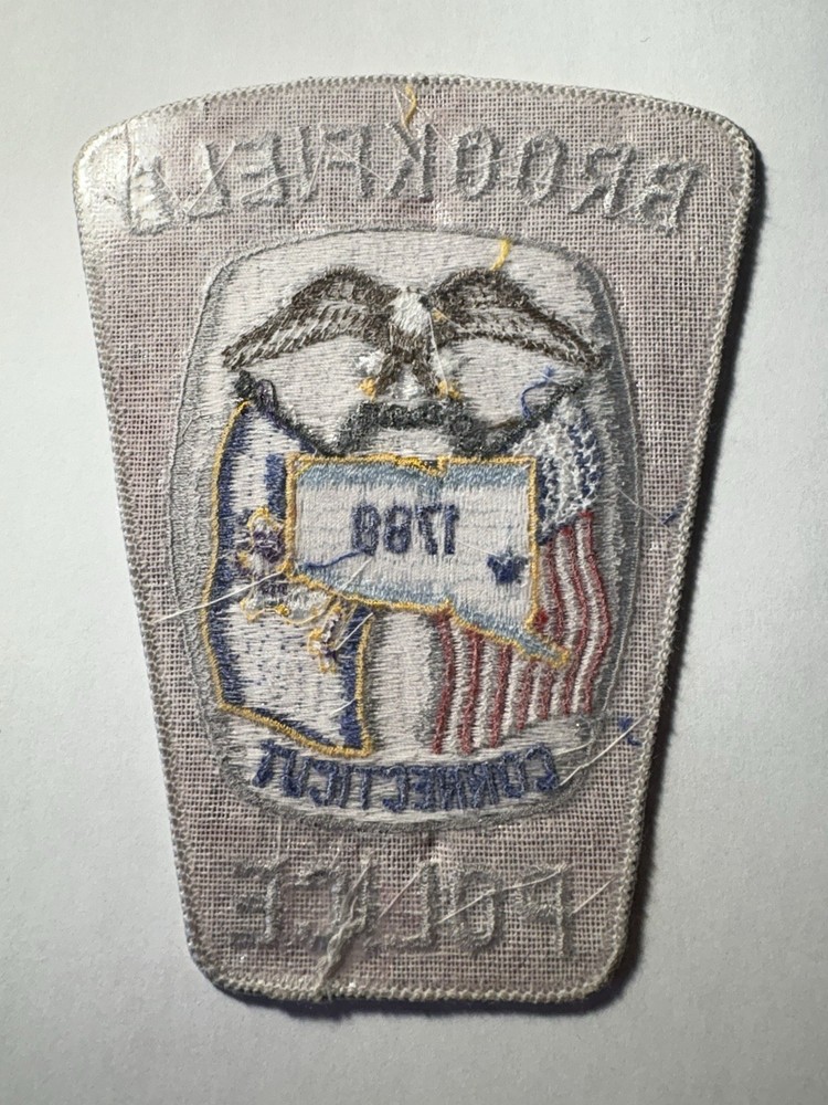 Brookfield Connecticut Police Patch