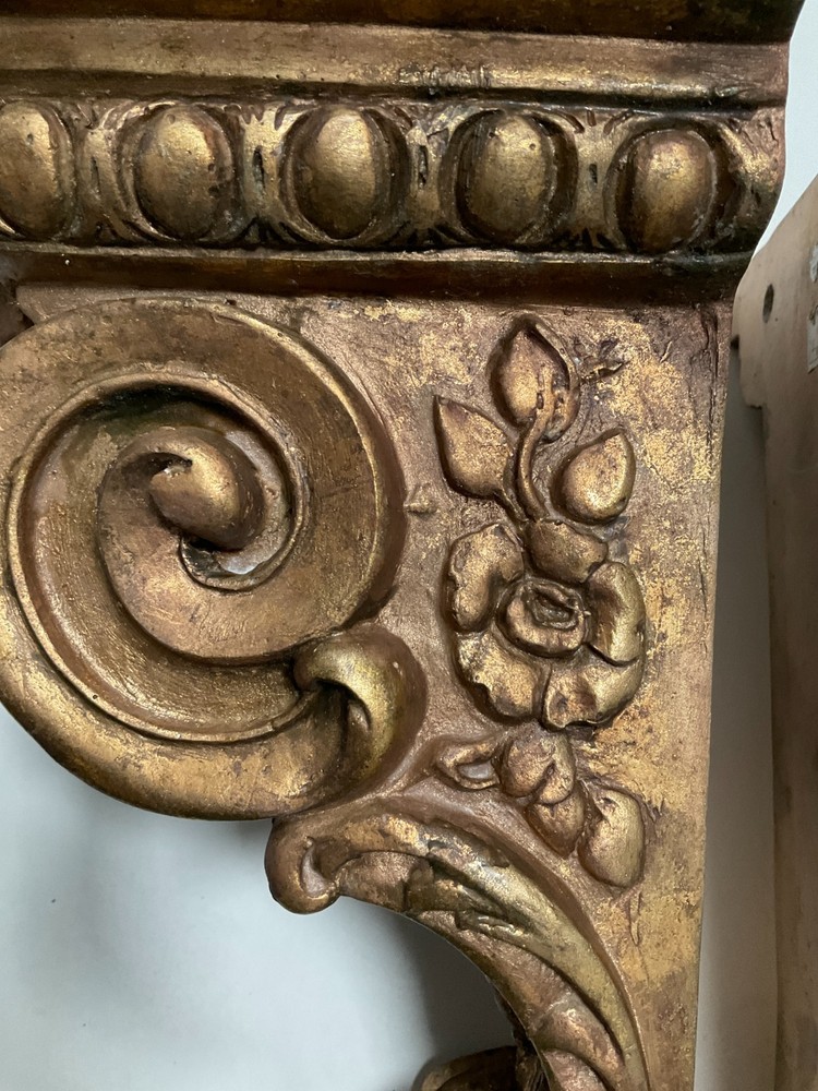 Renaissance Style Corbel Wall Shelf Bracket Vintage