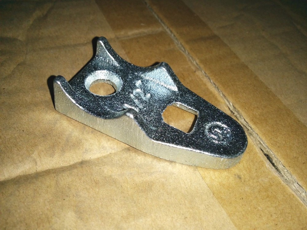 (1 pc) Malleable Iron Clamp Back Strap 4" Rigid Conduit Spacer