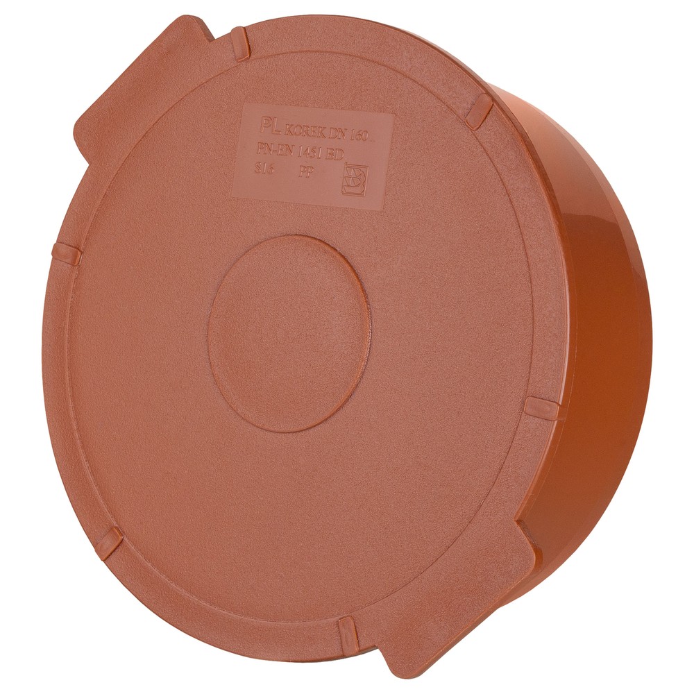 Socket Plug 160mm Underground Drainage Pipe Sewerage Pipe Cap Blank Stop End