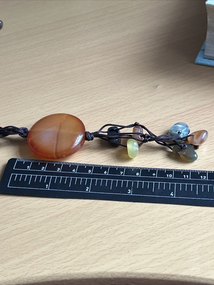 Stunning Agate / Mixed Gemstone Statement Pendant/ Necklace