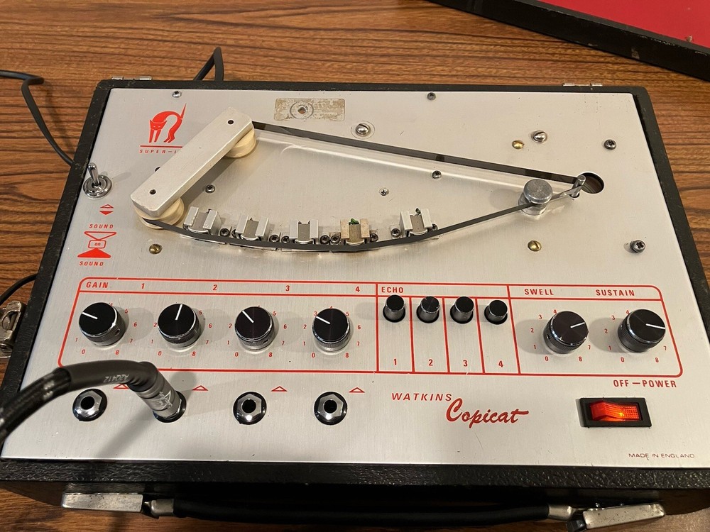 Vintage 1970's Wem Watkins Copicat Tape Echo Delay