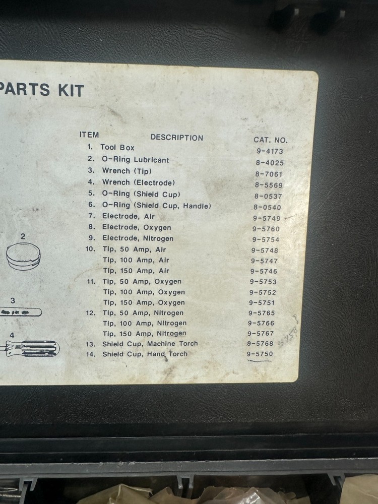 Thermal Dynamics PCH/M 150 Partial Spare Parts Kit