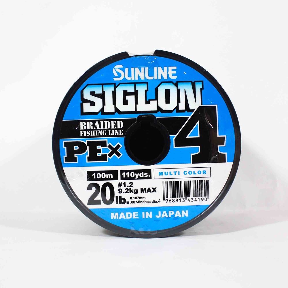 Sunline P.E Line X4 Siglon 600M P.E 1.2 20LB Multi (4190)
