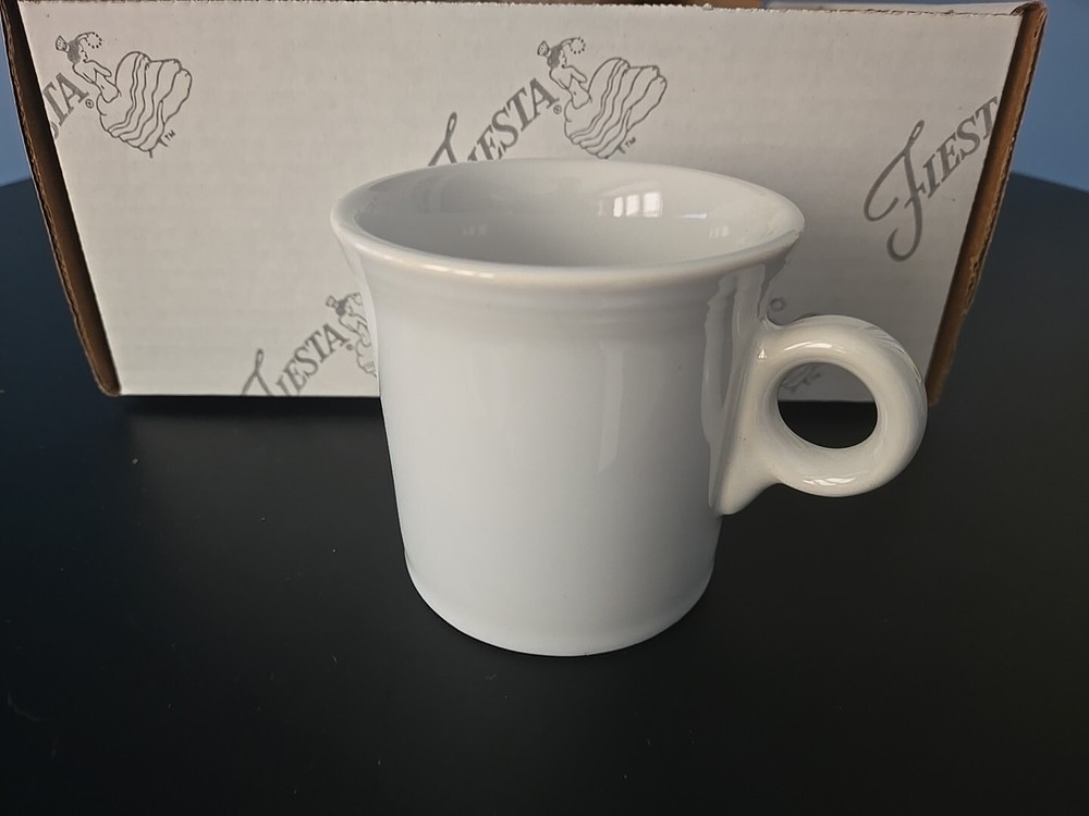 Fiesta White 4 pc. place setting dinnerware new 831 100