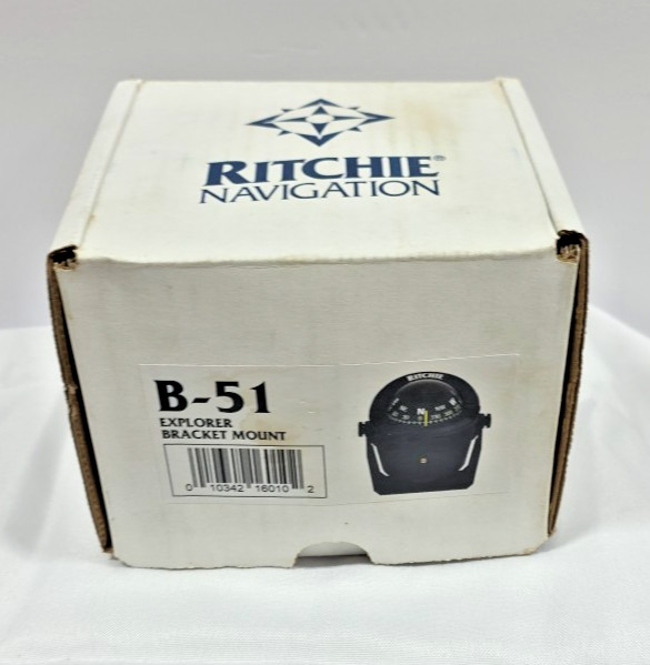 RITCHIE Navagation B-51 Explorer Compass-2-3/4, Black Dial