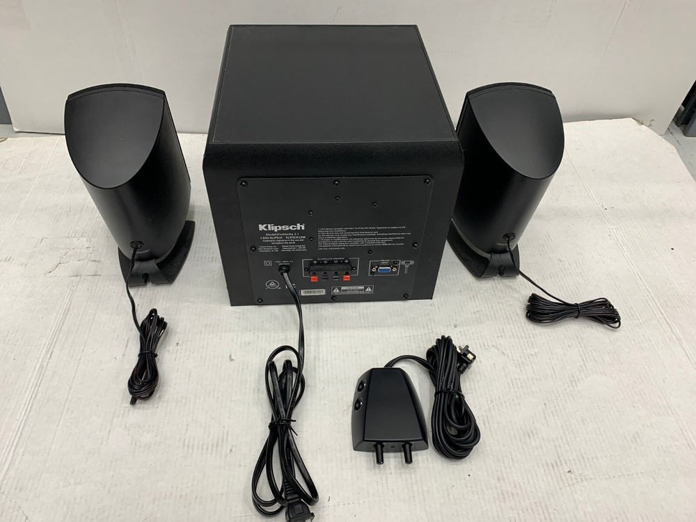 Klipsch Pro Media 2.1 THX Speakers - Black