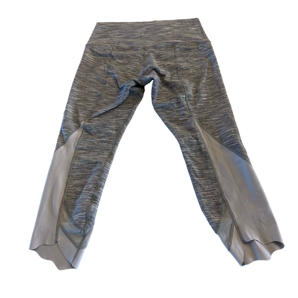 Lululemon Wunder Under Scalloped Hem High-Rise Crop