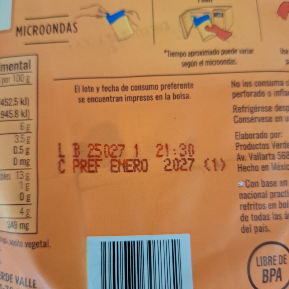 4 PACK! Original Refried Beans - 15.2 oz (430g) each