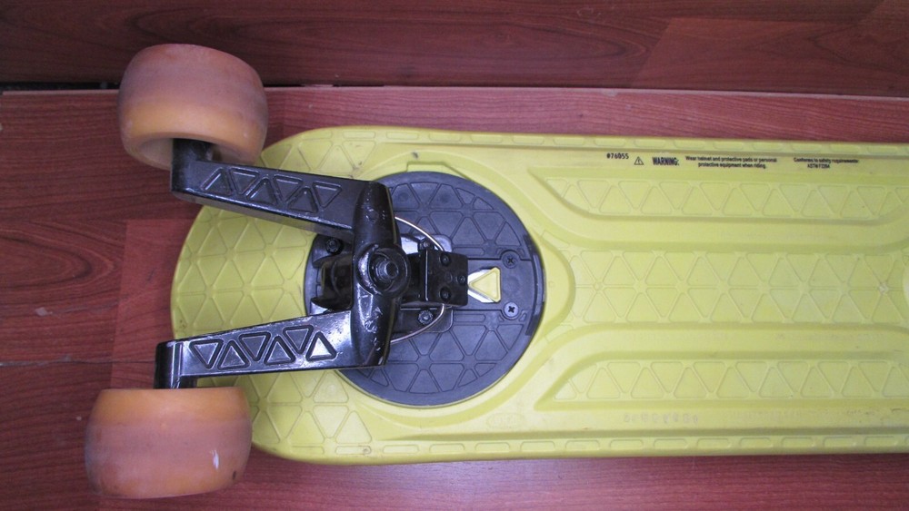 MORF Board transforming skateboard scooter set up no handle